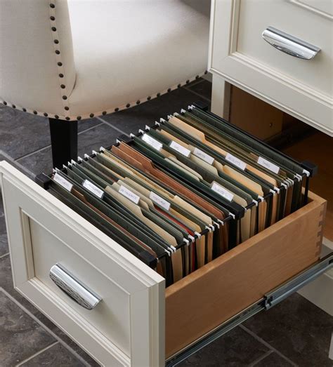 holder inside the file cabinets